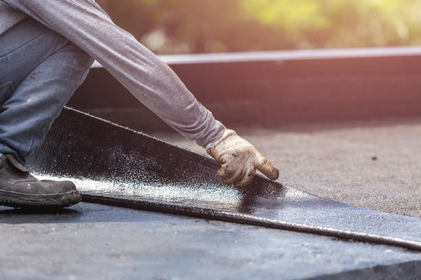 Professional Crawl Space Encapsulation technician working in Chatham, VA